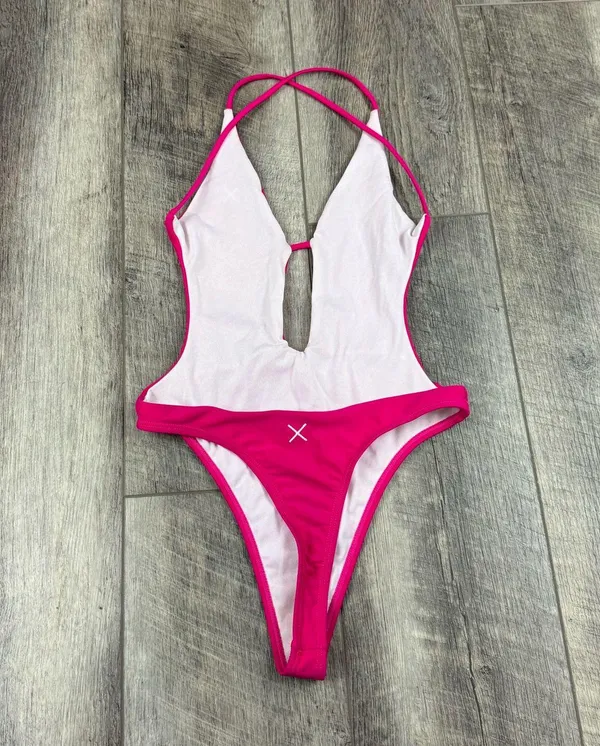 BoutineLA Radar Pink Monokini  - Image 8