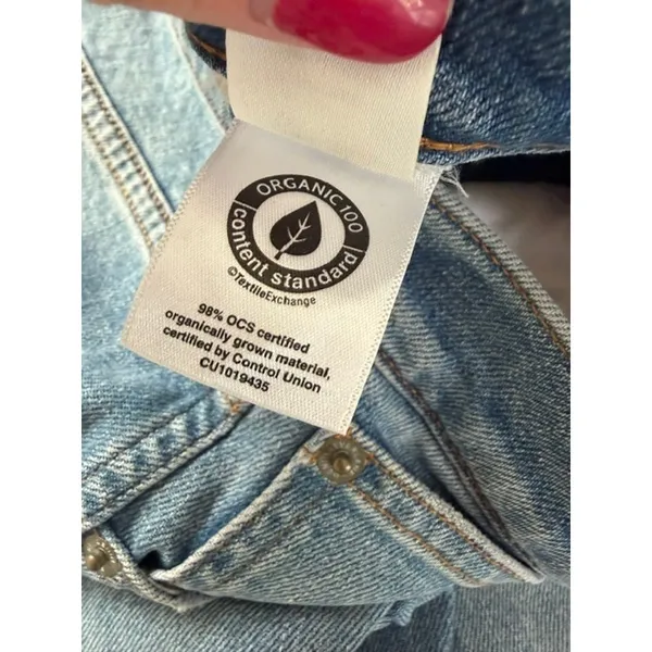 Everlane NWOT High-Rise Cigarette Jeans Medium Blue Size 30R - Image 10