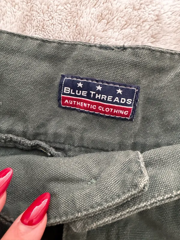 Blue Threads Cargo Skirt Green Size 4 - Image 3