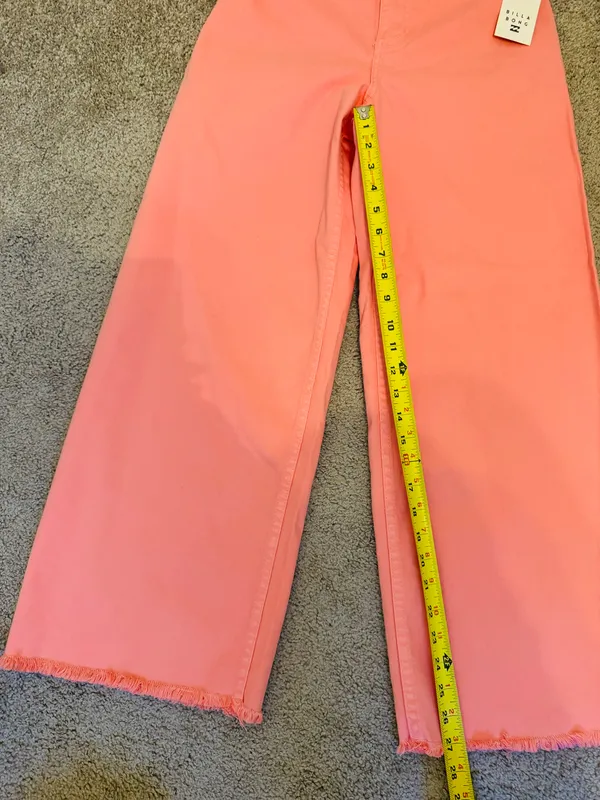 Billabong Free Fall High-Waist Pants 31” Papaya - Image 7