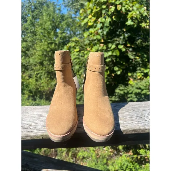 Anne Klein Pamela Booties Natural Sz 5.5 NWT - Image 7