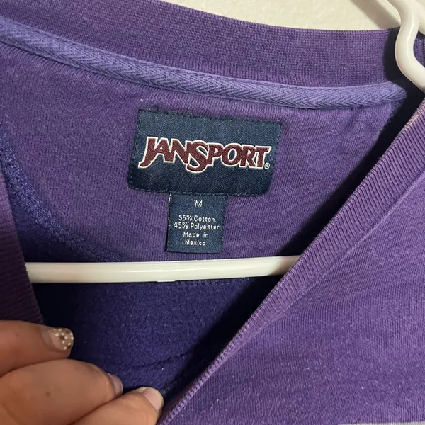 Jansport Deep Purple University of Sioux Falls Sweatshirt - Image 2