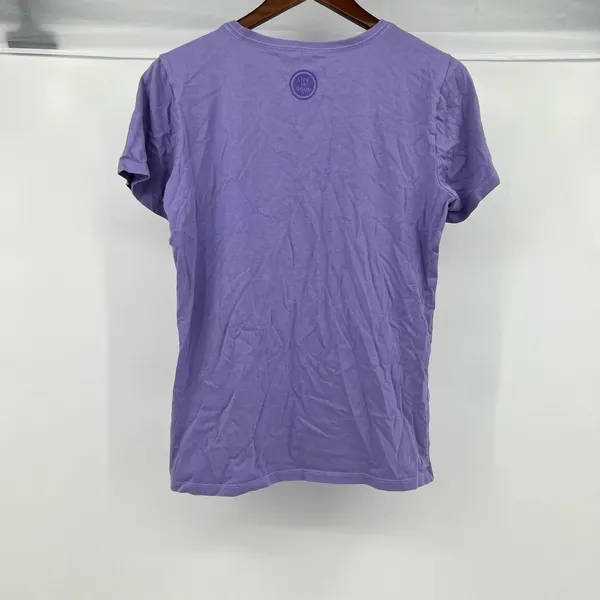 Life Is Good purple crusher short sleeve tee beach social distance 2020 medium - Image 2