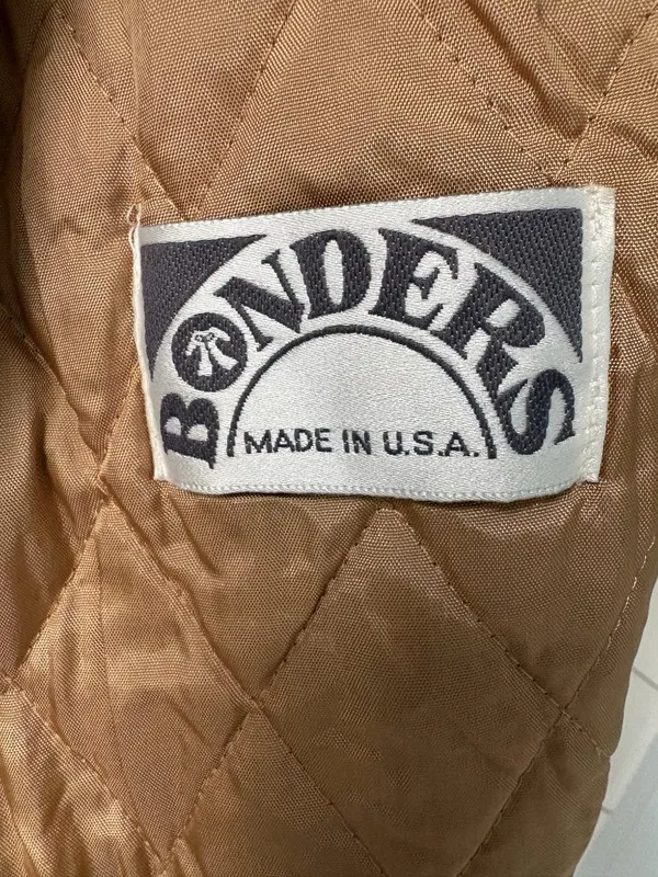 Vintage Bonders camel A line faux fur sherpa lined retro women's jacket [READ] - Image 3