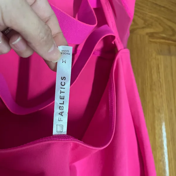 Fabletics Dress Pink Medium  - Image 3
