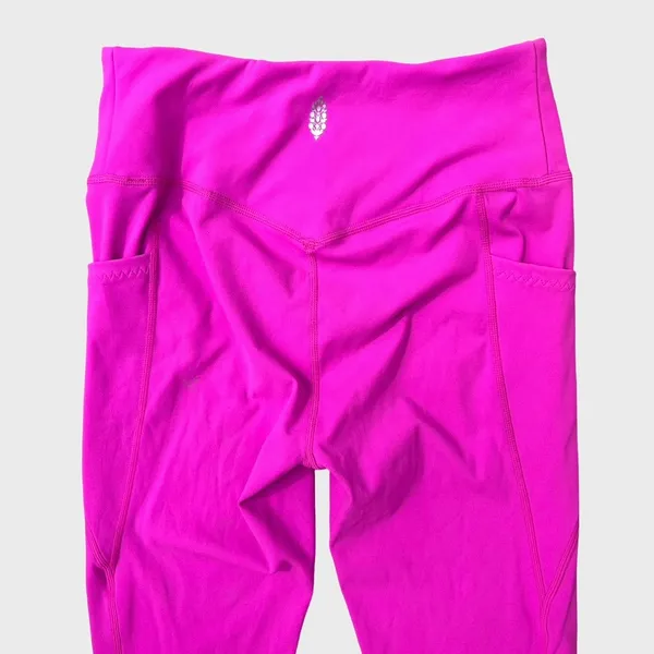 Free People Movement Wave Rider Leggings Women’s Small Magenta High Rise - Image 5