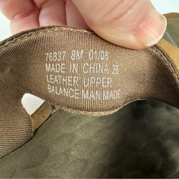 Clarks Privo multi taupe brown wedge sandal‎ size 8 - Image 7