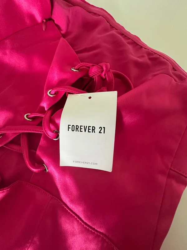 Forever 21 pink mini dress - Image 4