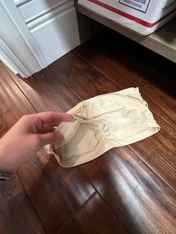nude bandeau bra Tan Size XS - Image 5