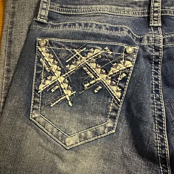 Grace in LA embellished jeans 11/30 - Image 10