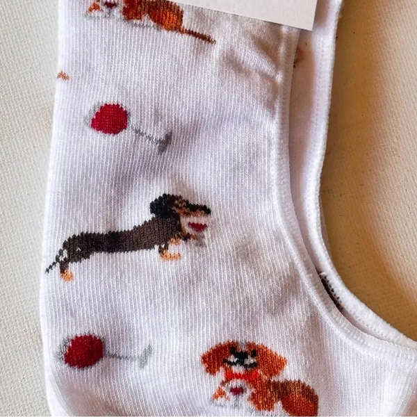 J.Crew Women's No Show Seasonal Theme Socks Sz OS NWT - Image 4