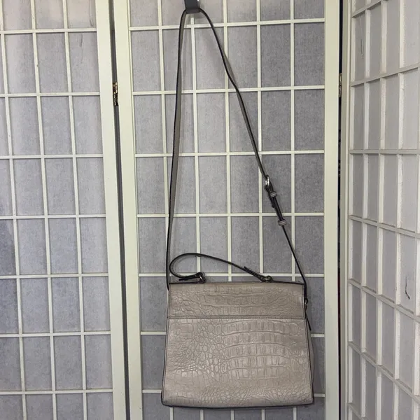 Kate Spade Orchard Valley Doris Soft Taupe Large Satchel Shoulder Bag FAIR CONDI - Image 4