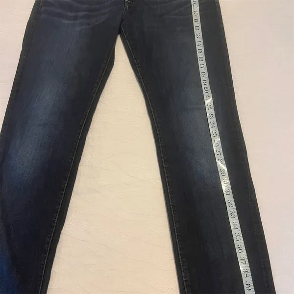 7 For All Mankind woman’s skinny style jeans size 36 - Image 7