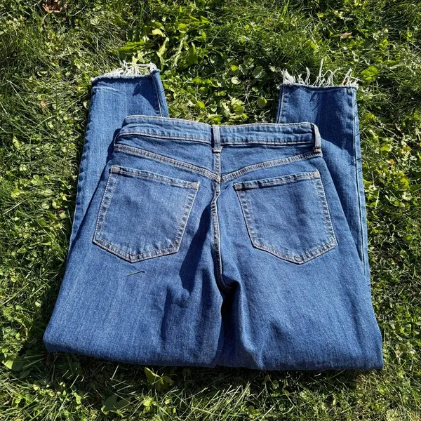 Old Navy High-Waisted Secret-Slim Pockets O.G. Straight Jeans - Image 3