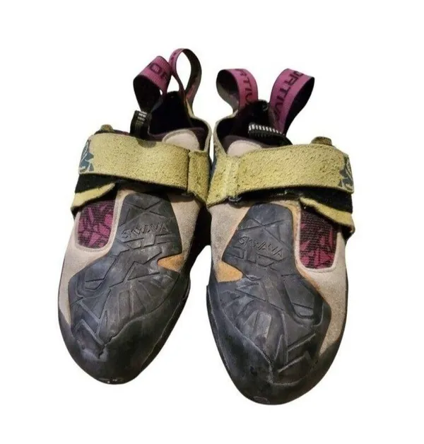 La Sportiva Skwama Climbing Shoes Women 6.5 FOR PARTS OR REPAIR NEED RESOLING - Image 5