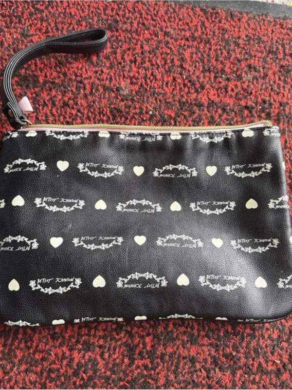Betsey Johnson French bulldog wristlet zipper pouch - Image 2