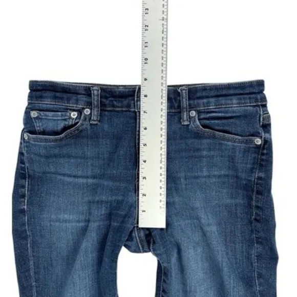 Lucky‎ Brand Sweet Crop Jeans Mid Rise Size 4 / 27 - Image 5