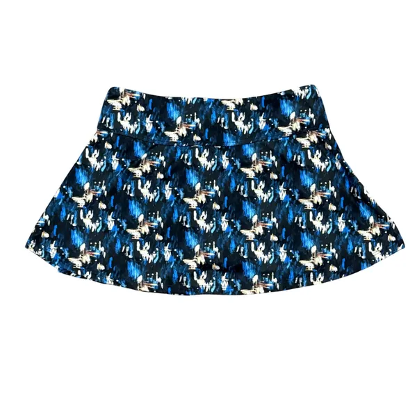 Eleven by Venus Williams Blue Abstract Print Tennis‎ Skort Womens Small Skirt - Image 4