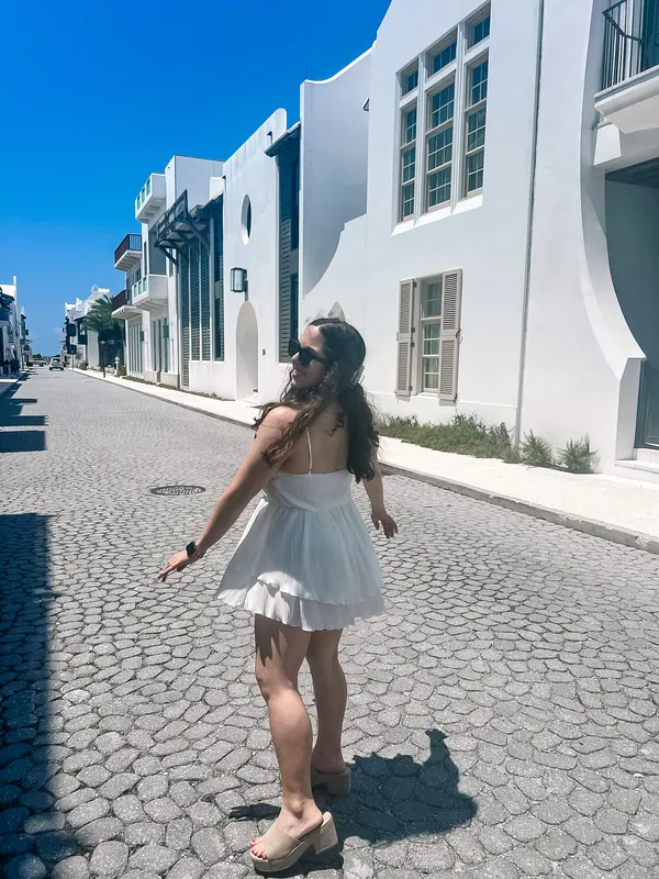 Lane 201 White Romper - Image 4
