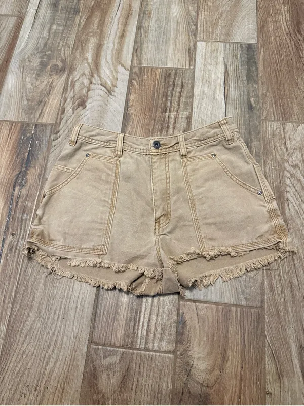 Free People Get Far Out Cargo Shorts - Image 2