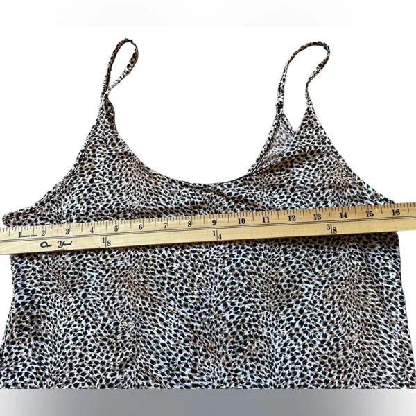 JOCKEY Animal Print Camisole Top Leopard Print Cheetah Print - Size Extra Large - Image 6