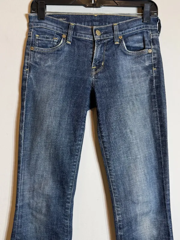 Citizens of Humanity Collete Bootcut Low Rise Denim Jeans Women's 26 Dark Madrid - Image 7