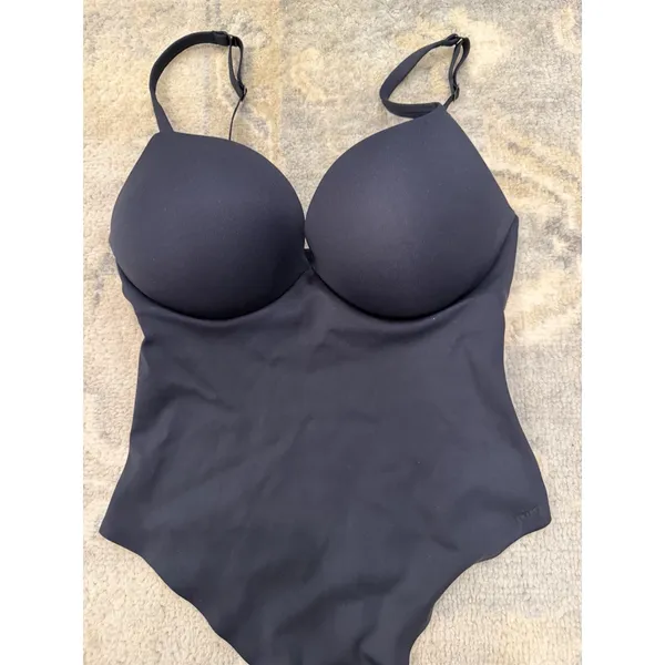 SKIMS Ultimate Body Onyx Black Push Up Thong Shaping Bodysuit Size M NEW $144 - Image 2