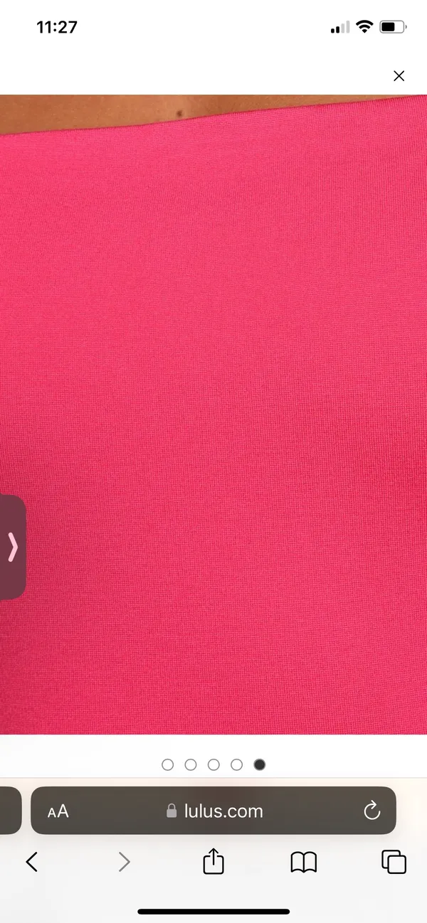 Lulus Hot Pink Bodycon Midi Dress - Image 5
