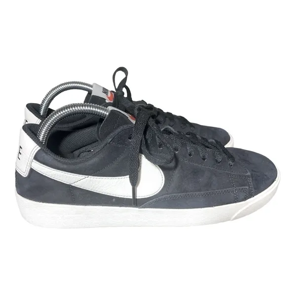 Size 10 - Nike Court Legacy low Suede Black White - Image 3