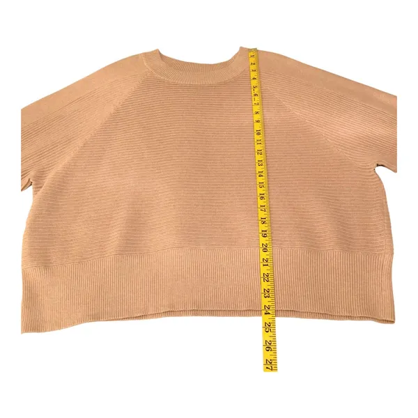 NWT Women's FLX Raglan Ottoman Stitch Pullover Sweater in Ballet Pink Size XXL - Image 8