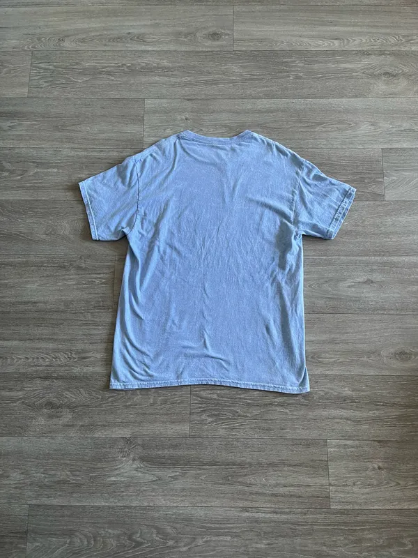 Playboy acid wash blue graphic tee - large - Image 3
