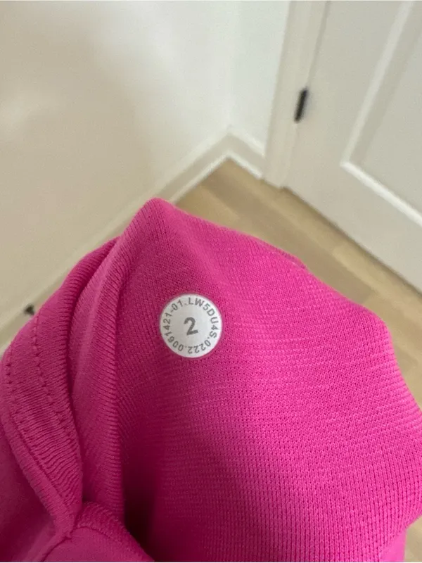 lululemon athletica Hot Pink High-Rise Leggings with Side Pockets - Image 3