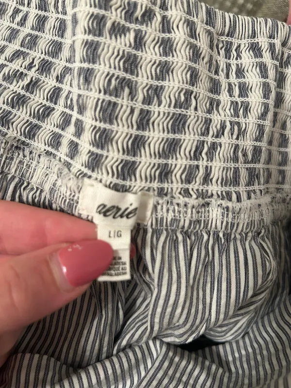 American Eagle Seersucker Skirt - Image 5
