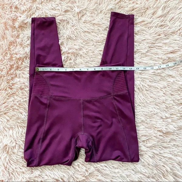 Free People FP Movement Refine Leggings in Deep Plum XS - Image 3