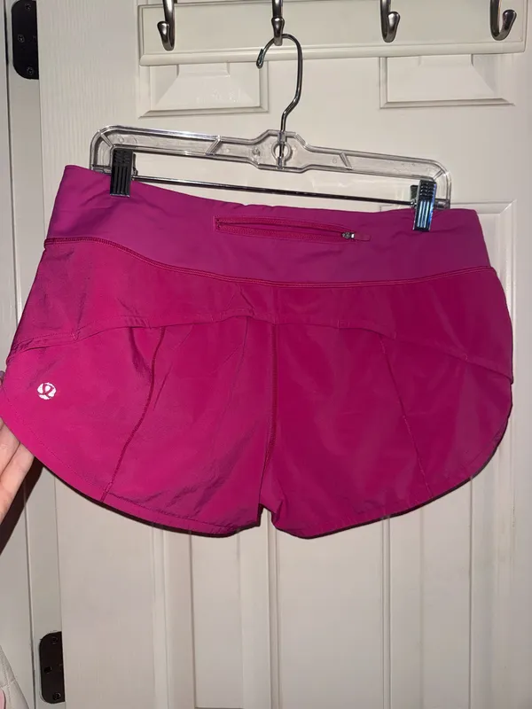 Lululemon Shorts Speed Up 2.5" Sonic Pink - Image 2