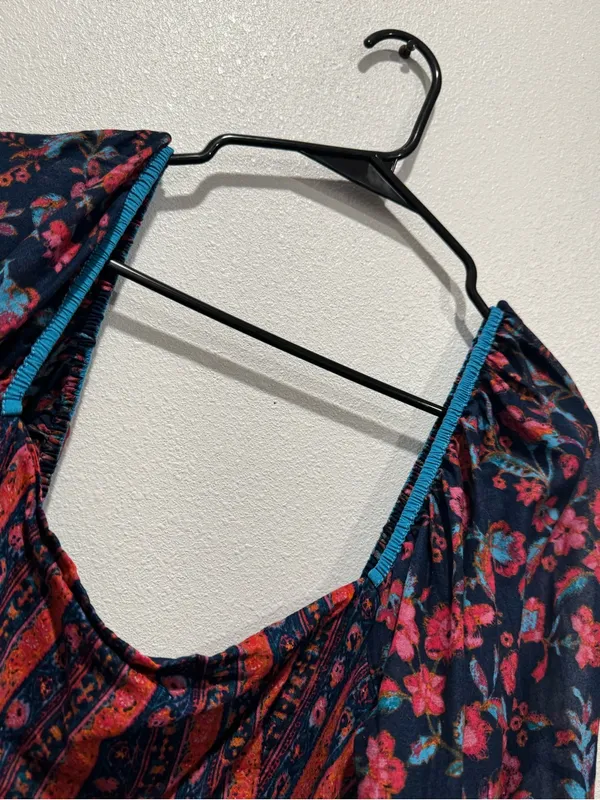 Free People Endless Afternoon Floral Mini Dress XL NWOT - Image 7
