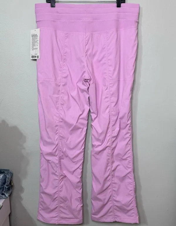 Lululemon Dance Studio Mid Rise Lined Pants Size 14 Regular Vitapink NWT - Image 4