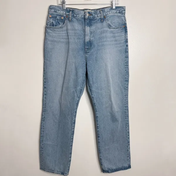 NWOT Madewell The '90s‎ Straight Jean Mercer Wash Size 32 Minimalist Soft Girl - Image 2