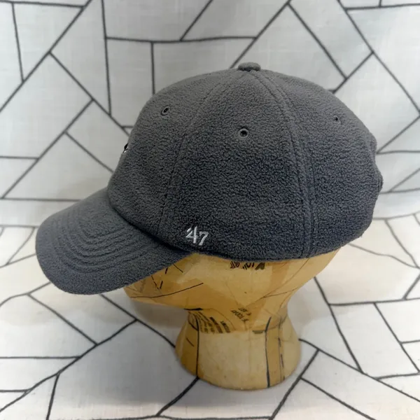'47 Brand Dallas Cowboys Hat Womens OSFM Charcoal Grey Fleece Noelle Clean Up‎ - Image 2