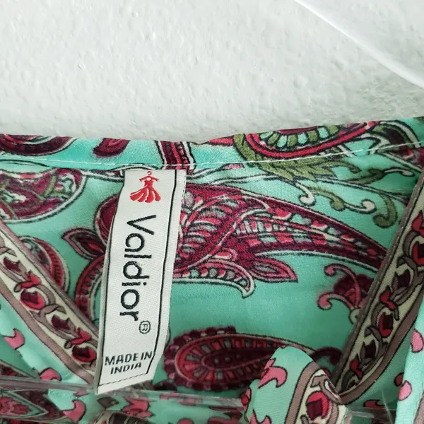 Anthropologie Valdior Boho Bohemian Belle Sleeve Paisley Top Set - Image 13