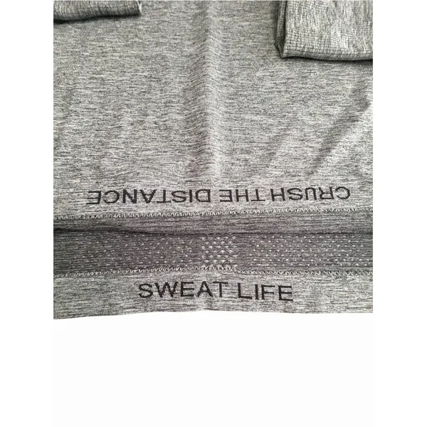 Lululemon Swiftly Womens Size 8 Gray Top Tech Long Sleeve Activewear #JJJ3-4 - Image 3