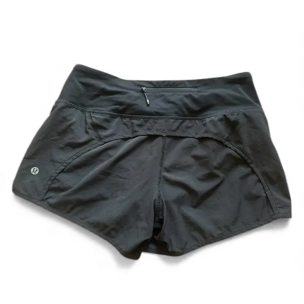 Lululemon Run Times Short 4-way Stretch 4" Black - Image 2