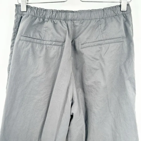 Zara Womens Gorpcore‎ Outdoor Elastic Waist Lightweight Baggy Pants Size XS Gray - Image 7