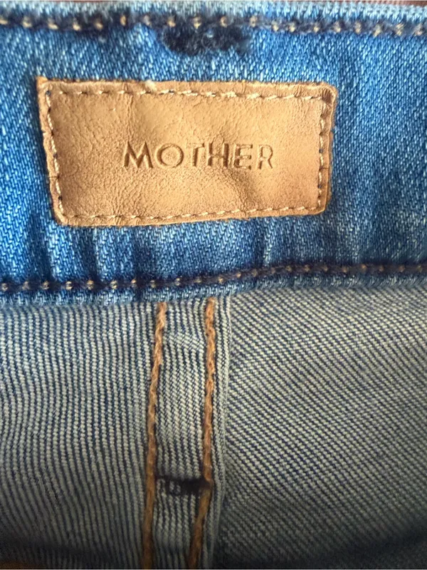 Mother Jeans Mid Rise Dazzler Ankle Fray Birds of Paradise 25 - Image 5