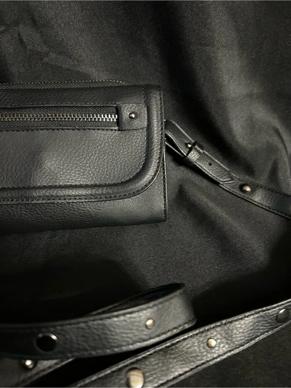 Dolce Vita Women's Studded Black Crossbody Bag Purse - Image 4