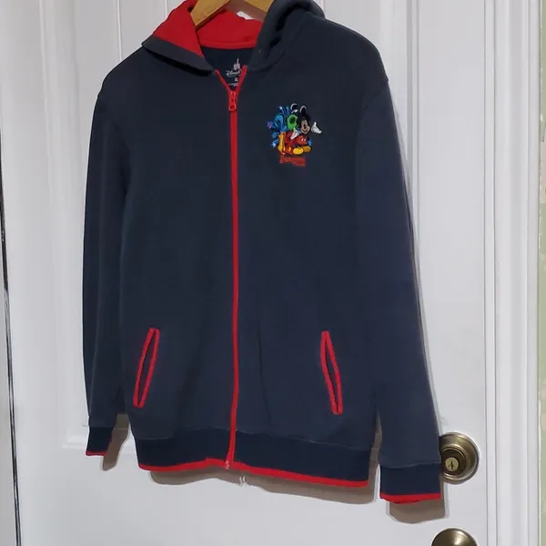 Disney 2012 Hooded Zip up Jersey Size XL - Image 4