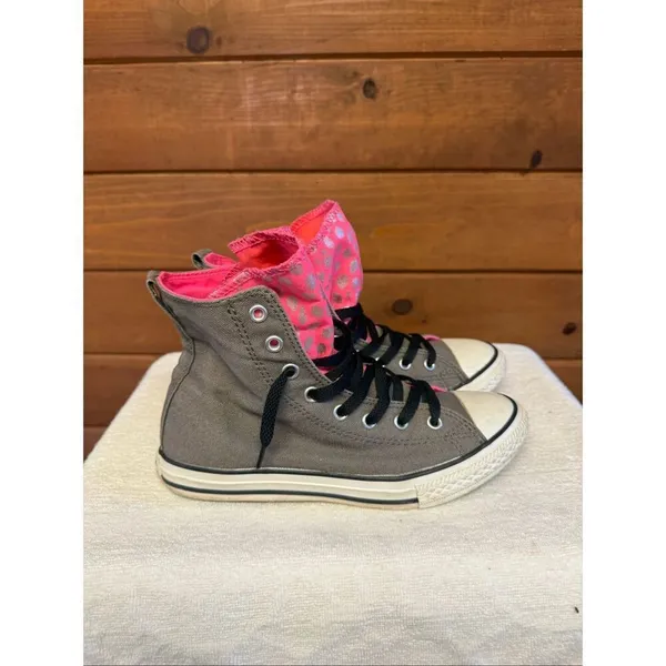 Converse Womans Sz 4 Chuck Taylor All Star high-top Sneakers - Image 2