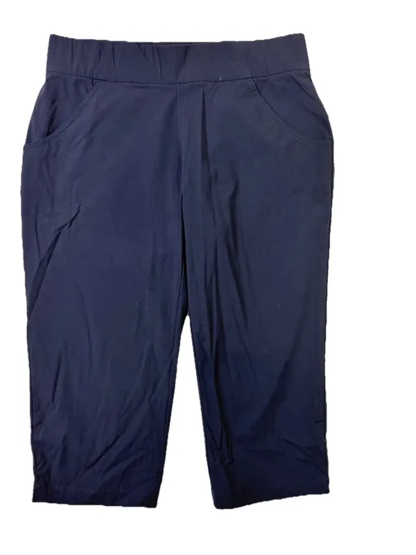 Columbia Sportswear Women Capri Pants Black Size M Outdoor Hiking Travel - Image 2