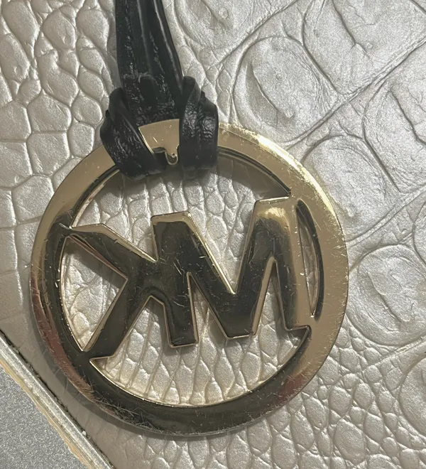Michael Kors Marina Purse in Tie-Dye blue - Image 8