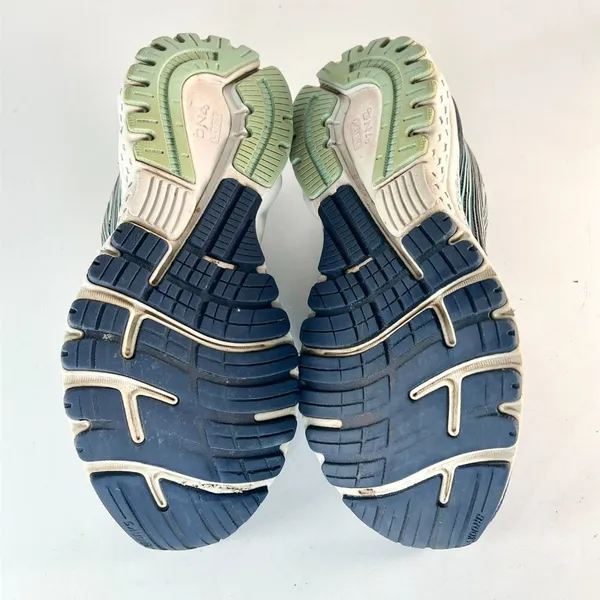 Brooks Adrenaline 19 Running Sneakers Walking Shoe Navy Blue Turquoise Women 7.5 - Image 7